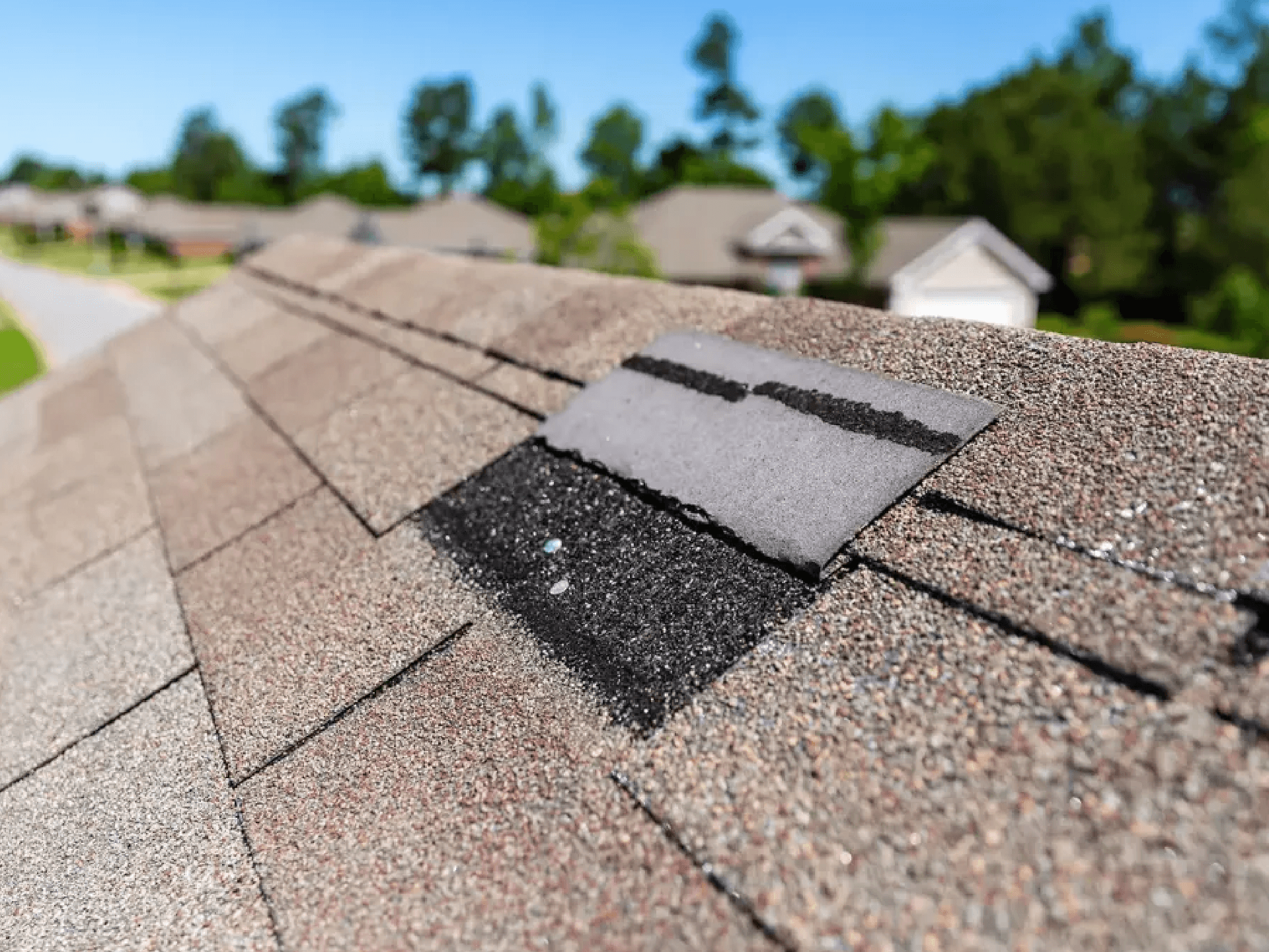 Home 4 missing shingles